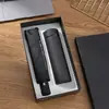 Set de Regalo Empresarial Personalizado de Cuaderno, Llavero y Bolígrafo de Metal, Set de Tres Piezas, Recuerdo Práctico para Clientes y Empleados