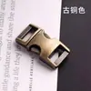 Spot 10mm fivela de metal ao ar livre guarda-chuva corda anel de mão fivela de bagagem hardware acessórios de liga metálica fivela de cão