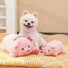 Perro Grande Perro Lindo Peluche Mascota Voz Cerdo Resistente a Mordidas Resistente al Desgaste Sucio Productos Divertidos Muñeca Corgi Fadou