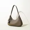 Bolso Nuevo de Luna Nicho para Mujer Festival de Primavera 2026, Bolso de Hombro de Albóndiga a la Moda Estilo Francés, Bolso de Axila de Alta Gama para Viajes, Piel Genuina