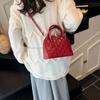Bolso de Mujer Moda Indentación Bolso de Mano para Mujer Nuevo de Moda Verano 2025 Casual Hombro Mensajero Casual Casual Viaje