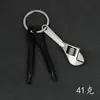 Chaveiro de Ferramentas Criativas e Práticas Atravessadas para Venda por Atacado Chaveiro de Chave de Fenda Cruzada Pingente de Metal Presentes para Eventos