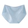 Roupa íntima de cintura alta feminina algodão algodão virilha antibacteriana tamanho plus size gordinha mm200 kg barriga quadril shorts triângulo