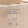 Estante de malla para colgar en la pared, un artículo imprescindible para dormitorios, con gran capacidad y una cesta colgante para almacenamiento junto a la cama, adecuado tanto para literas superiores como inferiores