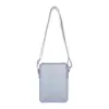 Bolso de Hombro, Bolso Cuadrado Pequeño de Moda, Bolso de Mano Transparente, Bolso Cruzado, Bolso para Teléfono Móvil de Mujer, Bolso Cruzado de Mujer
