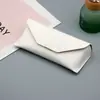 Novo Estojo de Óculos em Couro Macio, Estojo Portátil para Óculos de Sol Multicor, Caixa de Armazenamento de Óculos de Sol de Couro Fashion, Atacado do Fabricante