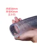 Tubo de Aço com Fio Transparente de PVC Espessado Resistente a Baixa Temperatura Resistente a Óleo Mangueira Tubo de Sucção para Bomba de Água Sem Odor Tubo a Vácuo