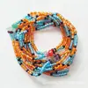 Suministro Transfronterizo Cadenas para la Cintura Europeas y Americanas Cadena Corporal Africana Cadena para el Vientre de Cuentas de Vidrio Joyería para Bikini Cadena para la Cintura