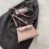 Estilo Coreano Sistema Coreano Transfronterizo 2026 Diseño de Hebilla con Estampado de Puntos Redondos Bolso de Mano para Mujer Bolso de Hombro Bolso Cruzado Bolso Cuadrado Pequeño