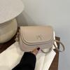 Bolso Cuadrado Pequeño de Moda Bolso Cruzado Combinable Estilo Coreano Moderno Sencillo Monedero Bolso para Mujer 2025 Nuevo en Simple Texte