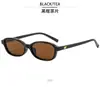 Gafas de Sol Estilo Ojo de Gato con Montura Estrecha Retro Europeas y Americanas para Mujer de Alta Gama Personalidad Irregular Famosos de Internet Moda Callejera Versátiles