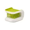 Suministros de Limpieza para Cocina Cepillo Limpiador de Cuchillos y Tenedores Cepillo Limpiador de Cuchillos en Forma de U con Protector de Mano Cepillo Limpiador de Palillos