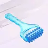 Massageador de rolo para massagem meridianos de corpo inteiro, mini escova massageadora para uso doméstico, ferramenta antiderrapante para esfoliar as costas e banho, ferramenta para lixar os pés