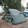 Tienda Huba de tela recubierta de silicona 20D superligera para 3~4 personas, tienda superligera para 3 personas, se pueden imprimir más de 100 colores