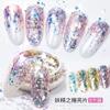 Cyber Celebrant Fada Pupila 8 Cor Glitter Nail Art Sequins Gradiente Glitter Tamanho Mix Fototerapia Cristal Extensão Diamante Pó