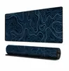 Mouse Pad Abstrato Moderno, Tapete de Mesa Extra Grande para Jogos, Contornos em Preto e Branco, Pad para Teclado de Computador, Personalizado com Borda Antiderrapante