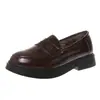 Sapatos de Algodão Sapatos de Couro Vídeo Real Nova Moda Slip-on Plataforma Moda Casual Sapatos Masculinos e Femininos 35-44 tamanho grande
