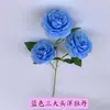Casamento Flor Azul Materiais Flores de Seda Rosas Peônias Flores Arranjadas Cascata de Flores Teto Arte Floral Jardim de Monet Arranjo de Flores