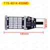 Luz de reversa para coche T15 4014 45smd decodificación luz de reversa infinitamente brillante luz de giro canbus luz de freno