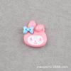 Accesorios Kurome de dibujos animados Accesorios de joyería de resina Funda para teléfono móvil Accesorios para el cabello DIY Pegamento de crema Material para caja de papelería Venta al por mayor