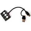 La tarjeta de sonido tipo C USB es adecuada para teléfonos móviles, computadoras, juegos en vivo, K songs, escuchar canciones, presentación todo en uno
