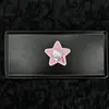 Linda Rosa Girly Estrella de Cinco Puntas Hello Kitty Zueco Hebilla de Zapato Ins Dulce Gato Kt Accesorios para Zapatos de Plataforma