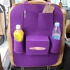 Organizador de Asiento Trasero de Coche Bolsa de Almacenamiento de Fieltro para Interior de Coche