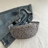 2025 Novo Estilo Outono Bolsa Simples de Grande Capacidade Bolsa Transversal de Ombro Casual Feminina da Moda