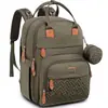 Mochila de Viagem Multifuncional Bolsa para Fraldas Maternidade Bebê Bolsas para Trocar Fraldas Grande Capacidade Impermeável Moda Tamanho Único