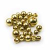 Cuentas Hb Sin Plomo de Medio Agujero 2-8mm Pendientes de Cuero Cuentas de Metal Accesorios para Joyería DIY Hecho a Mano Latón Sólido No Penetrante
