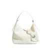 Bolso Dumpling Cruzado de Piel de Vaca de Primera Capa Personalizado Nuevo Color Puro Cuero Genuino Ropa de Trabajo Gran Capacidad Bolso de Mano de Alta Gama para Mujer