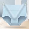 Roupa íntima feminina de algodão puro de cintura alta, alta elasticidade, confortável, estilo clássico, controle de barriga, levanta bumbum, fundo de algodão puro, shorts plus size, calcinha