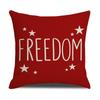 Funda de Almohada Día de la Independencia Funda de Almohada para Sofá de Sala de Estar Día de la Independencia Funda de Almohada Hogar Nuevo Fabricantes Transfronterizos de Amazon