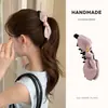 Estética de Lunares~Pinza de Plátano con Lazo Francés, Pinza Elegante para Cola de Caballo que Aumenta la Altura, Pinza Retorcida, Accesorio para el Cabello de Horquilla de Gama Alta