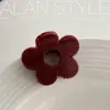 Pinza de Flor para el Cabello Estilo Coreano para Niña Pinzas Elegantes Pinza de Garra para el Cabello Herramienta para el Cabello Pinza de Tiburón para Salida Dulce Accesorio para el Cabello