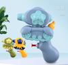 Pistola de agua de dinosaurio para niños, juguete de dibujos animados, pistola de agua para baño de bebé, baño, exterior, spray de agua, regalo pequeño para niño