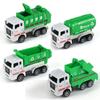 Carrinho de brinquedo de metal fundido, brinquedo infantil de liga, carro de fricção, modelo de simulação, engenharia, carro de bombeiros, carro transfronteiriço
