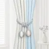 Abrazaderas para Cortinas de Bola Colgante Nórdica Transfronterizas, Correas de Cortina Simples Modernas, Pinzas para Cortinas, Accesorios para Cortinas sin Taladro al por Mayor