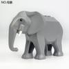 Colección Dorada 58 Modelos de Animales Pequeños: Elefante, Camello, Caballo de Guerra, Orangután, Modelo de Tierra Bloques de Construcción de Partículas Pequeñas Juguetes, Venta al por Mayor Transfronteriza