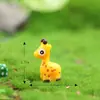 Musgo Micro Paisaje Suculentas Adornos Muñecos Pequeños Resina Flor de Ciruelo Ciervo Materiales DIY