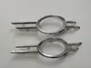 Adequado para Moldura de Farol de Neblina Dianteiro Mercedes-Benz W211 Moldura Galvanizada Faixa Brilhante E200E180E300 Grelha de Ventilação do Para-choque Dianteiro Ventilação