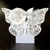 Fábrica de Origen Transfronteriza Caja de Dulces Pestaña para Apreciación de Orquídea Hueca Ligera Boda Cartón de Mariposa Rosa Festivo en stock