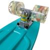 Skate de 22 pulgadas Tablero de Pescado de Plástico Modelo Nuevo Skateboard Impreso por Transferencia de Agua de Cuatro Ruedas Las Ruedas de Skate de Alta Elasticidad Son Antideslizantes