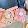 Mini Criativo Fofo DIY Máquina de Virar Ovos Chaveiro Frigideira de Omelete Brinquedo Descompressão Infantil Pingente de Bolsa Presente