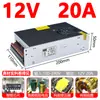 Módulo regulado de CC de 220 a 5v12v24v36v48v Caja de fuente de alimentación conmutada Adaptador Transformador 20a5a volt