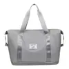 Bolsa de Viagem Expansível de Grande Capacidade Transfronteiriça Bolsa Portátil de Yoga Fitness para Mulheres Bolsa de Armazenamento de Curta Distância com Separação Seca e Úmida Bolsa de Bagagem