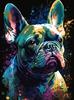 Adesivo de pintura diamante transfronteiriça faça você mesmo, adesivo de tijolo animal com diamante completo, pintura grande 30 x 40, pintura de cristal, atacado