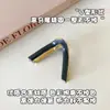 Grampo de Cabelo de Liga em Forma de V para Mulheres, Piranha Pequena Elegante para a Parte de Trás da Cabeça, Acessório de Cabelo Coreano para Rabos de Cavalo Altos