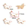 Colgante de aleación de poni unicornio con goteo de aceite de venta caliente transfronterizo Colgante para collar hecho a mano DIY Llavero Accesorios de joyería