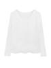 Camiseta de Color Sólido de Estilo Ins Nuevo para Mujer, Holgada, de Manga Larga, con Escote que Deja Ver la Clavícula, Adelgazante y Cubriente, Top Básico